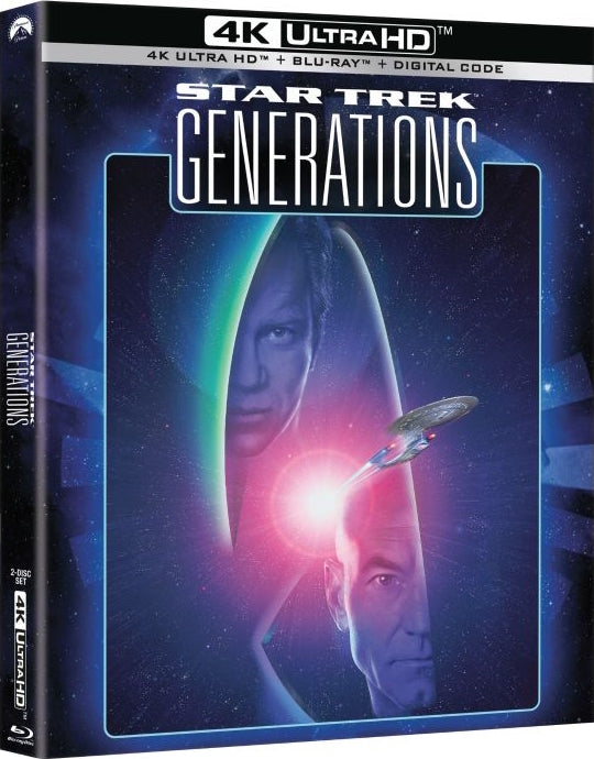 Star Trek: Generations 4K (1994) de David Carson - front cover