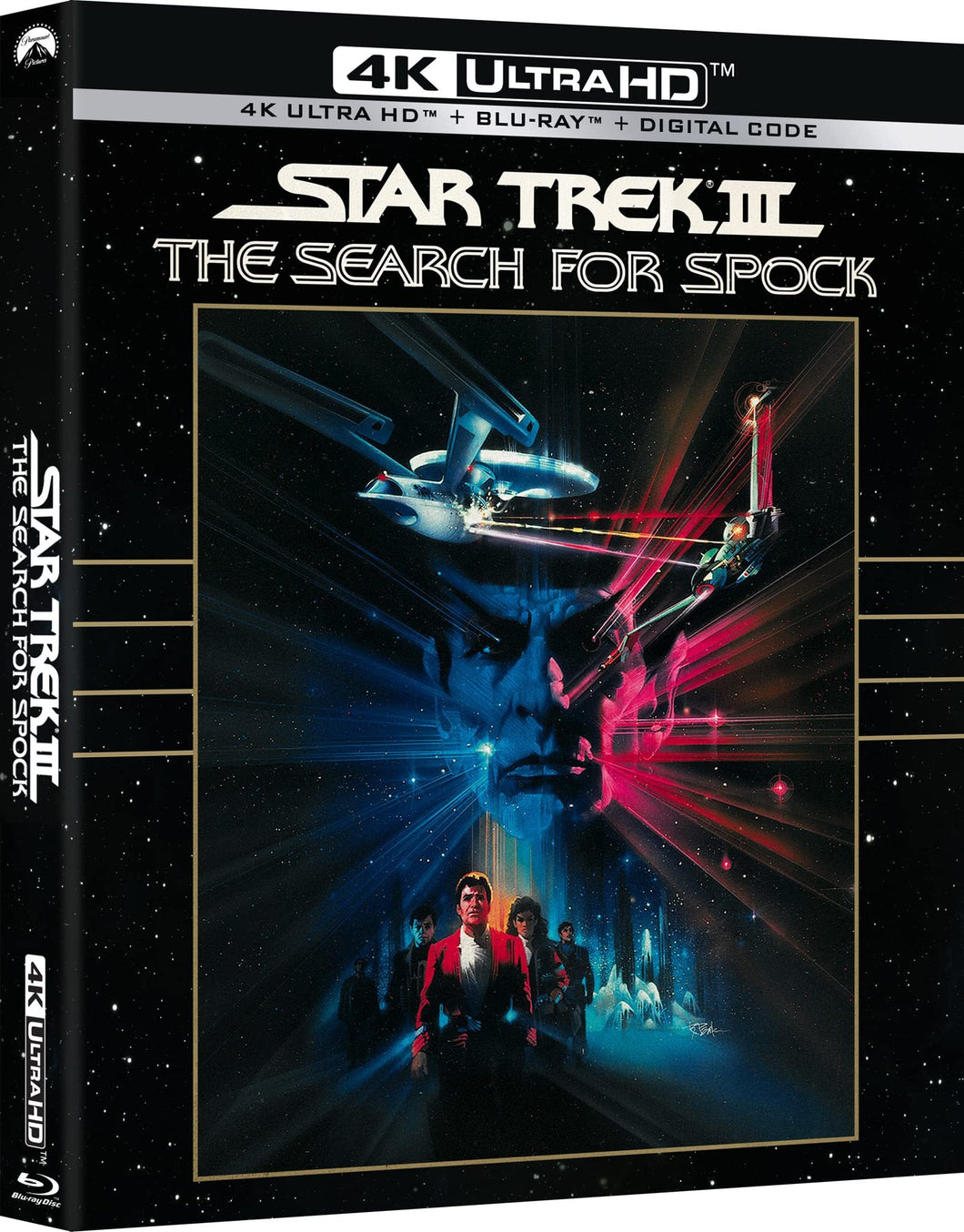 Star Trek III: The Search for Spock 4K (1984) de Leonard Nimoy - front cover
