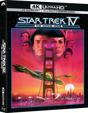 Star Trek IV: The Voyage Home 4K (1989) de Leonard Nimoy - front cover