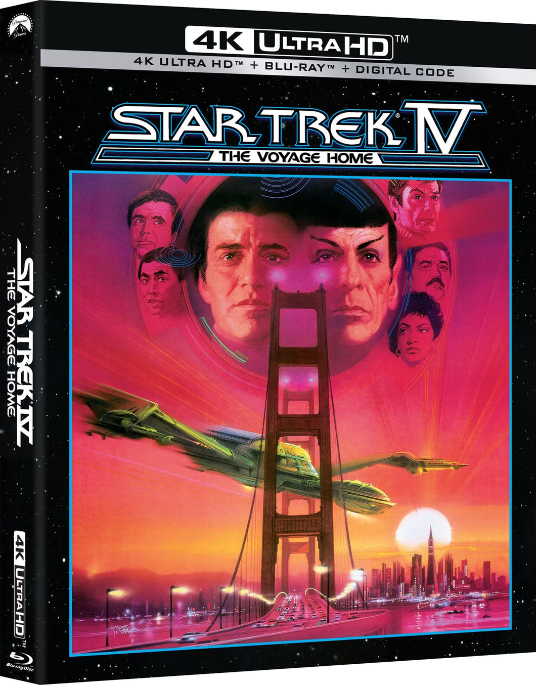 Star Trek IV: The Voyage Home 4K (1989) de Leonard Nimoy - front cover