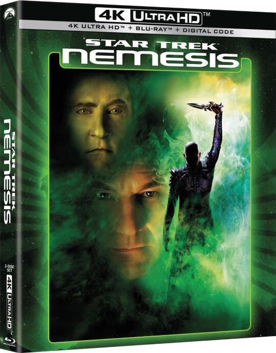 Star Trek: Nemesis 4K (2002) de Stuart Baird - front cover