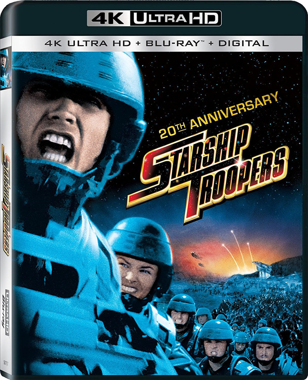 Starship Troopers 4K (1997) de Paul Verhoeven - front cover