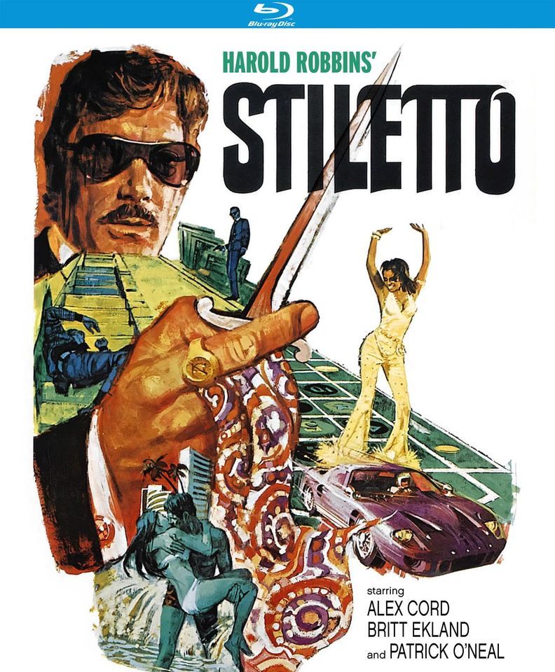 Stiletto (1969) de Bernard L. Kowalski - front cover