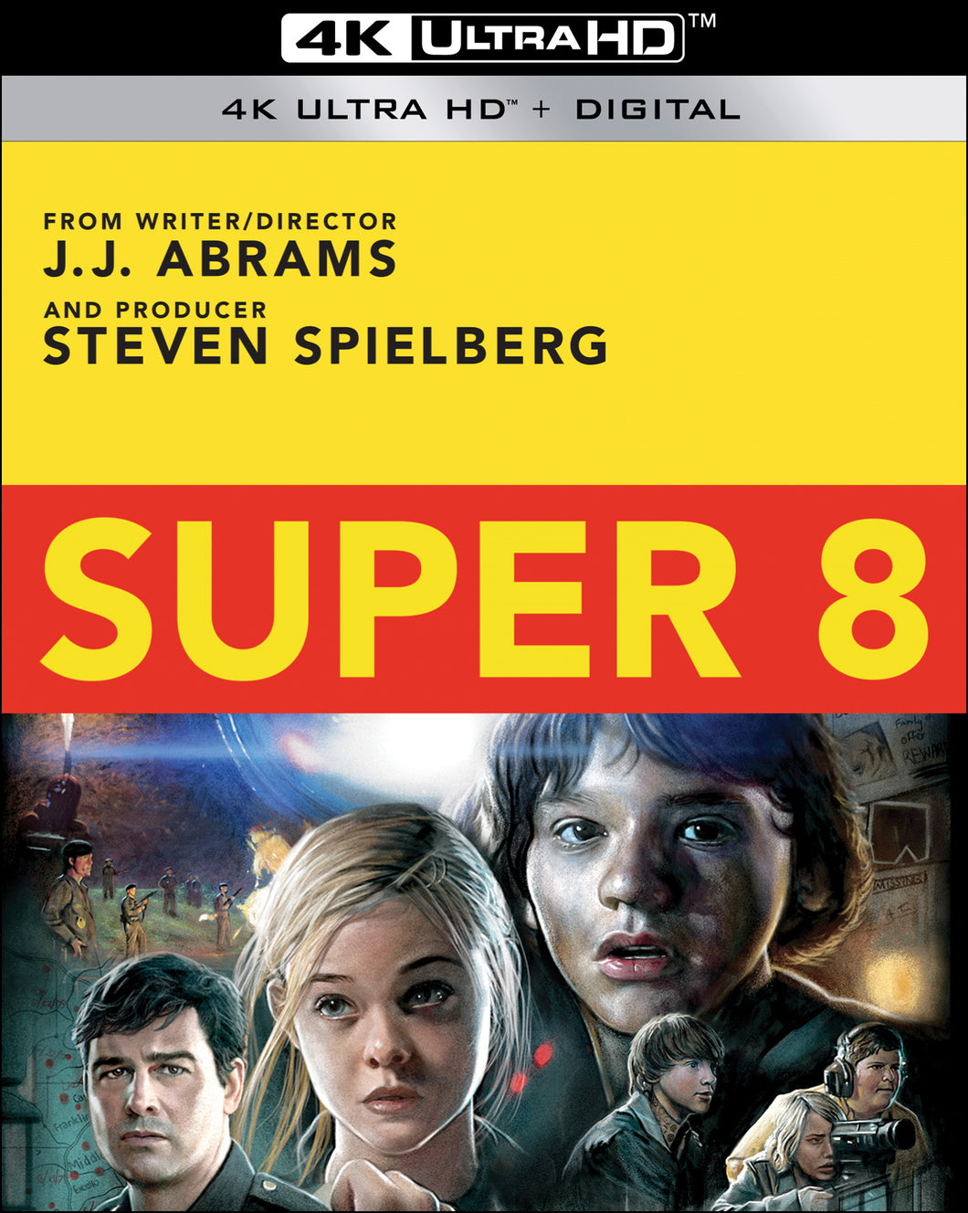 Super 8 4K (2011) de  J.J. Abrams - front cover