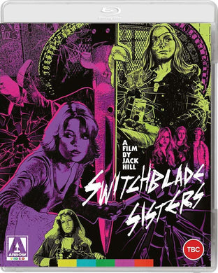 Switchblade Sisters (1975) de Jack Hill - front cover