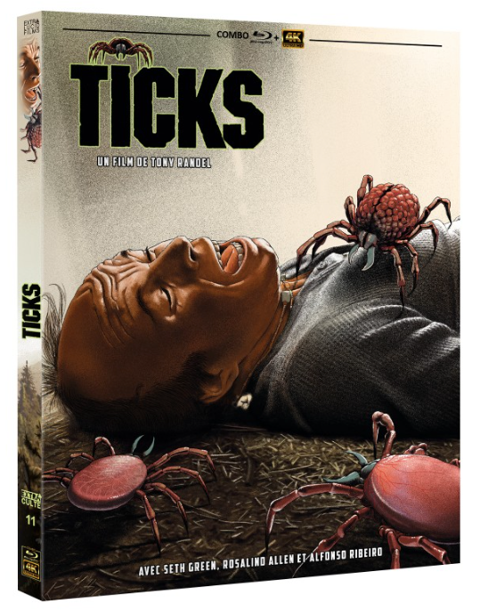 TICKS 4K (1993) de Tony Randel - front cover