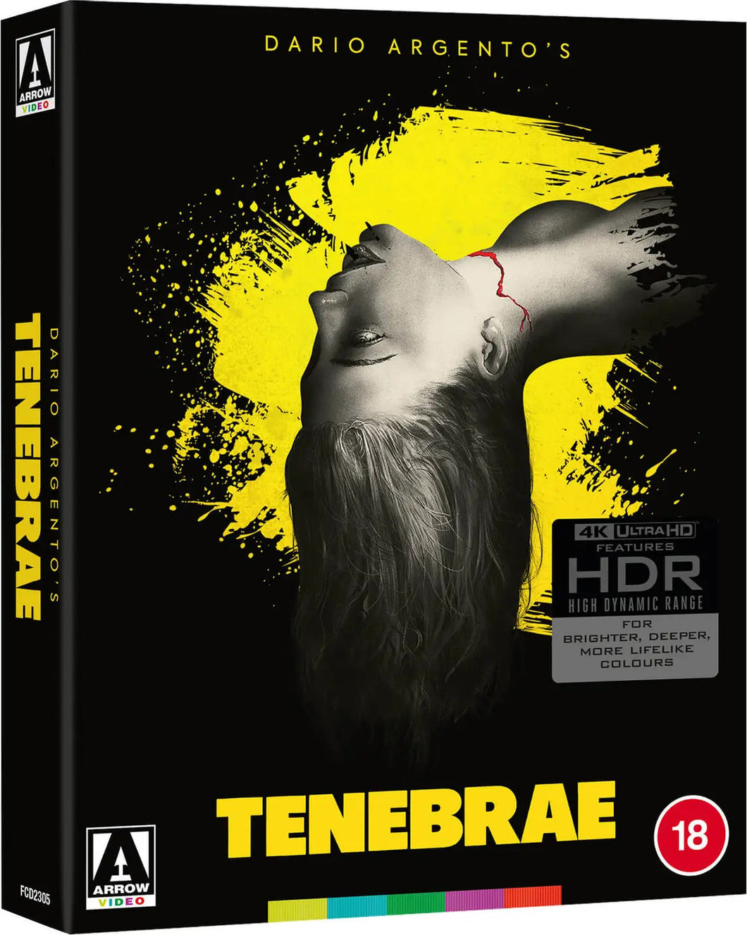 Tenebrae 4K (1978) de Dario Argento - front cover