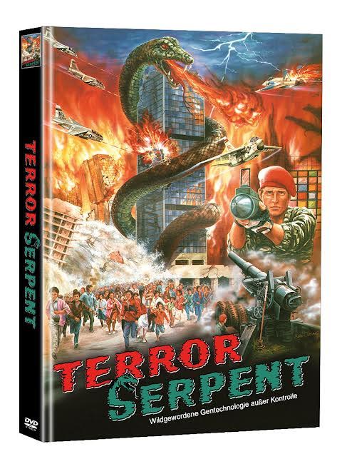 Terror Serpent (1986) de Godfrey Ho - front cover