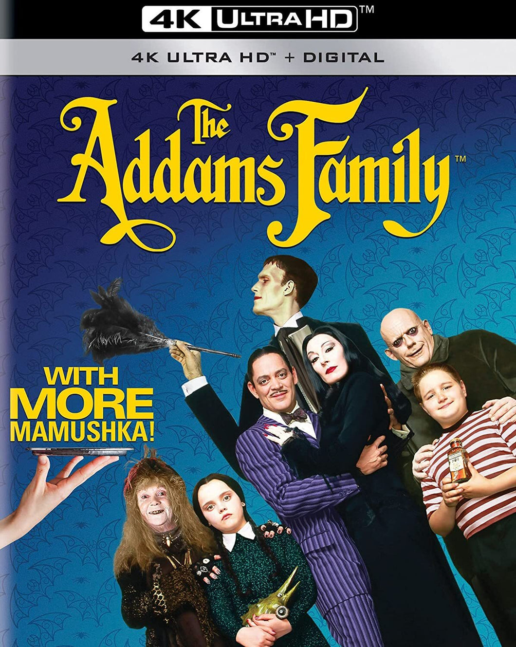 The Addams Family 4K - with More Mamushka! (1991) de Barry Sonnenfeld - front cover
