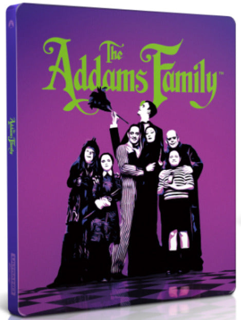 The Addams Family 4K Steelbook (1991) de Barry Sonnenfeld - front cover
