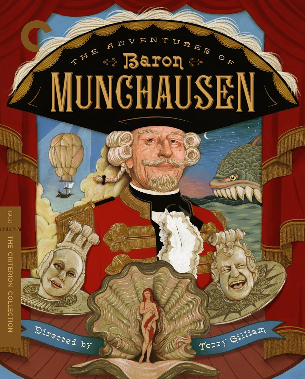 The Adventures of Baron Munchausen 4K (1988) de Terry Gilliam - front cover