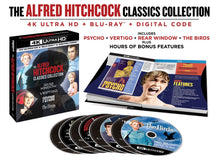Charger l&#39;image dans la galerie, The Alfred Hitchcock Classics Collection 4K (1954-1963) de Alfred Hitchcock - open product

