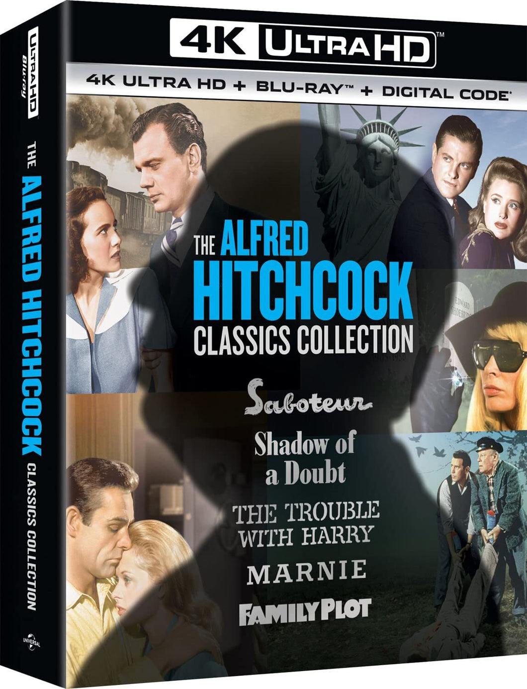 The Alfred Hitchcock Classics Collection 2 4K (1942-1976) de Alfred Hitchcock - front cover