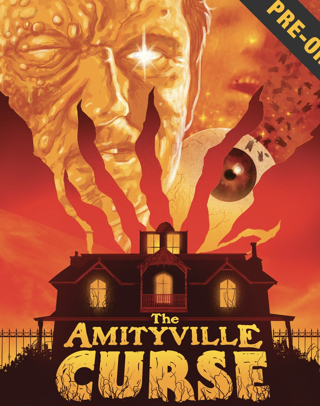 The Amityville Curse (1990) de Tom Berry - front cover