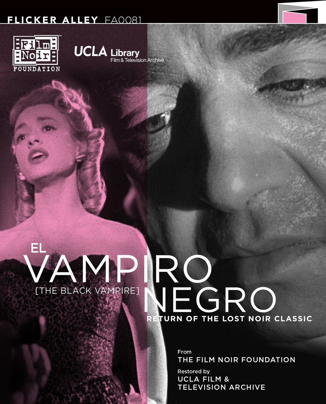 The Black Vampire (1953) de Román Viñoly Barreto - front cover