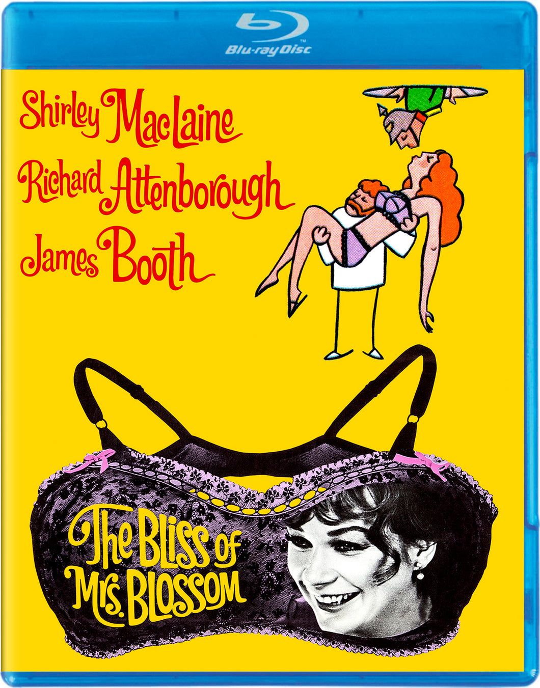 The Bliss of Mrs. Blossom Blu-ray - front cover