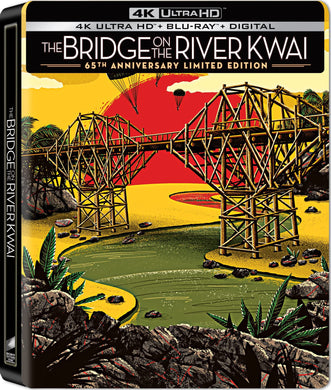 The Bridge on the River Kwai 4K Steelbook (1957) de David Lean - front cover