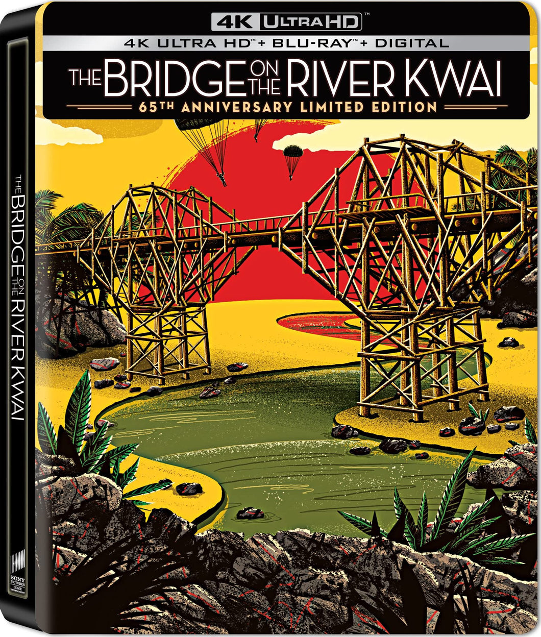 The Bridge on the River Kwai 4K Steelbook (1957) de David Lean - front cover