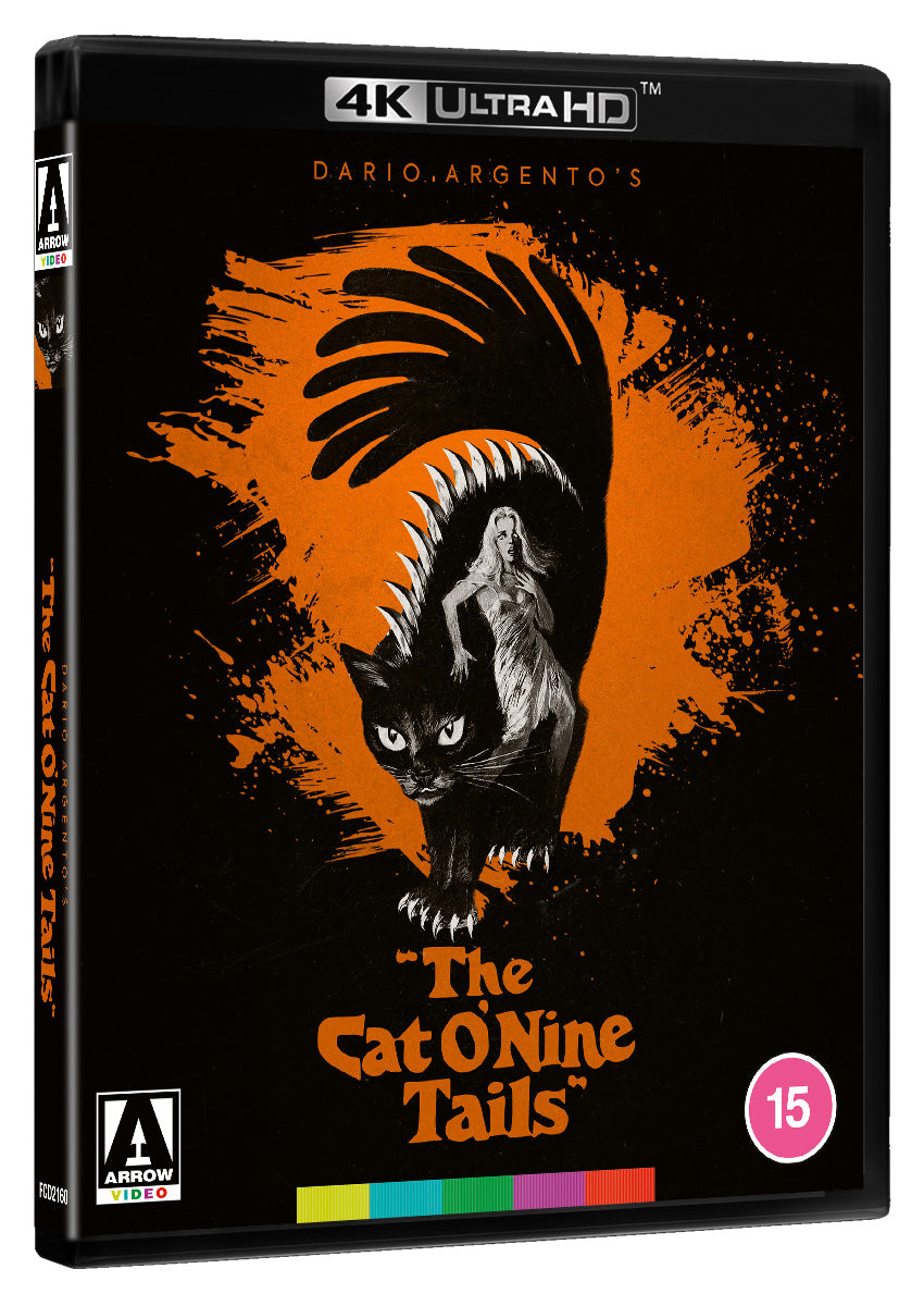 The Cat o' Nine Tails 4K Blu-ray (1971) de Dario Argento - front cover