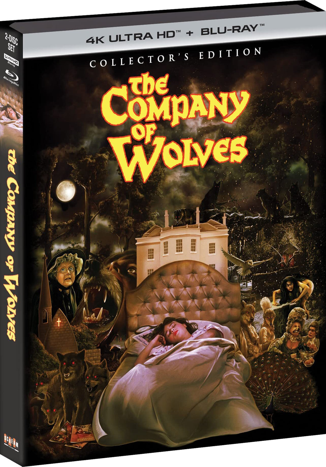 The Company of Wolves 4K (1984) de Neil Jordan - front cover