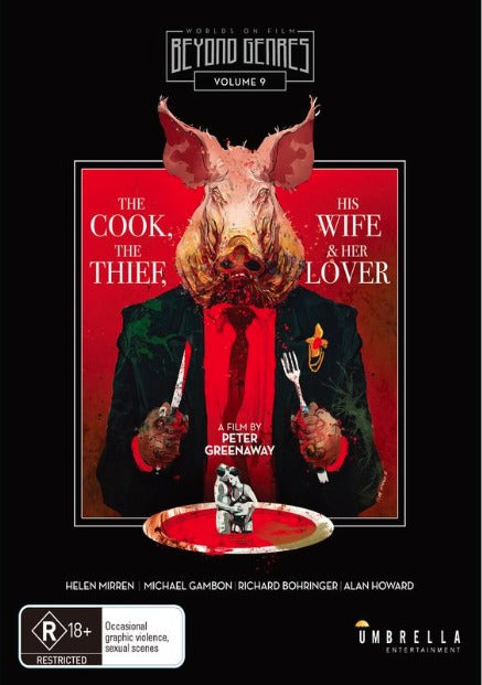 The Cook, The Thief, His Wife and Her Lover (1989) de Peter Greenaway - front cover