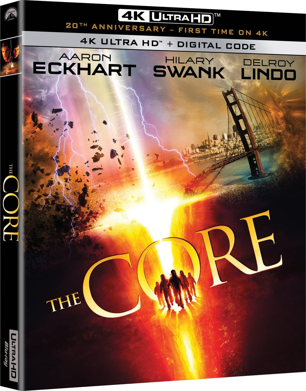 The Core 4K (2003) de Jon Amiel - front cover