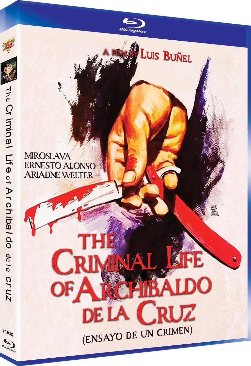 The Criminal Life of Archibaldo de la Cruz (1955) de Luis Buñuel - front cover