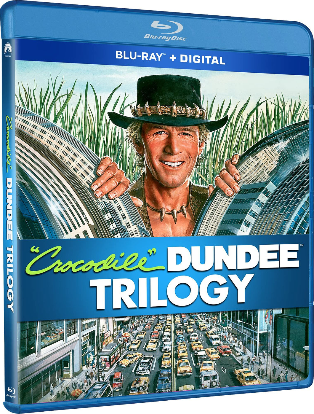 The Crocodile Dundee Trilogy (1986-2001) de Simon Wincer, Peter Faiman, John Cornell - front cover