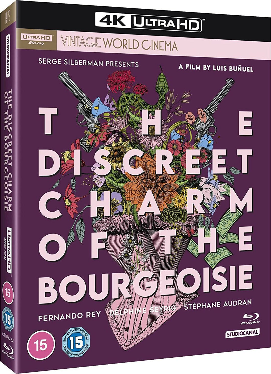 The Discreet Charm of The Bourgeoisie 4K (1972) de Luis Buñuel - front cover