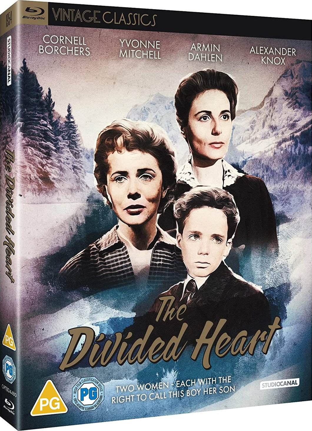 The Divided Heart (1954) de Charles Crichton - front cover