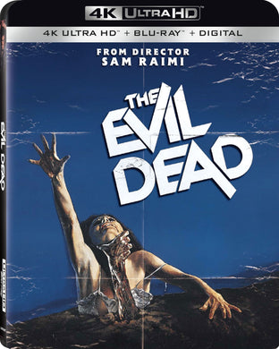 The Evil Dead 4K (1981) de Sam Raimi - front cover