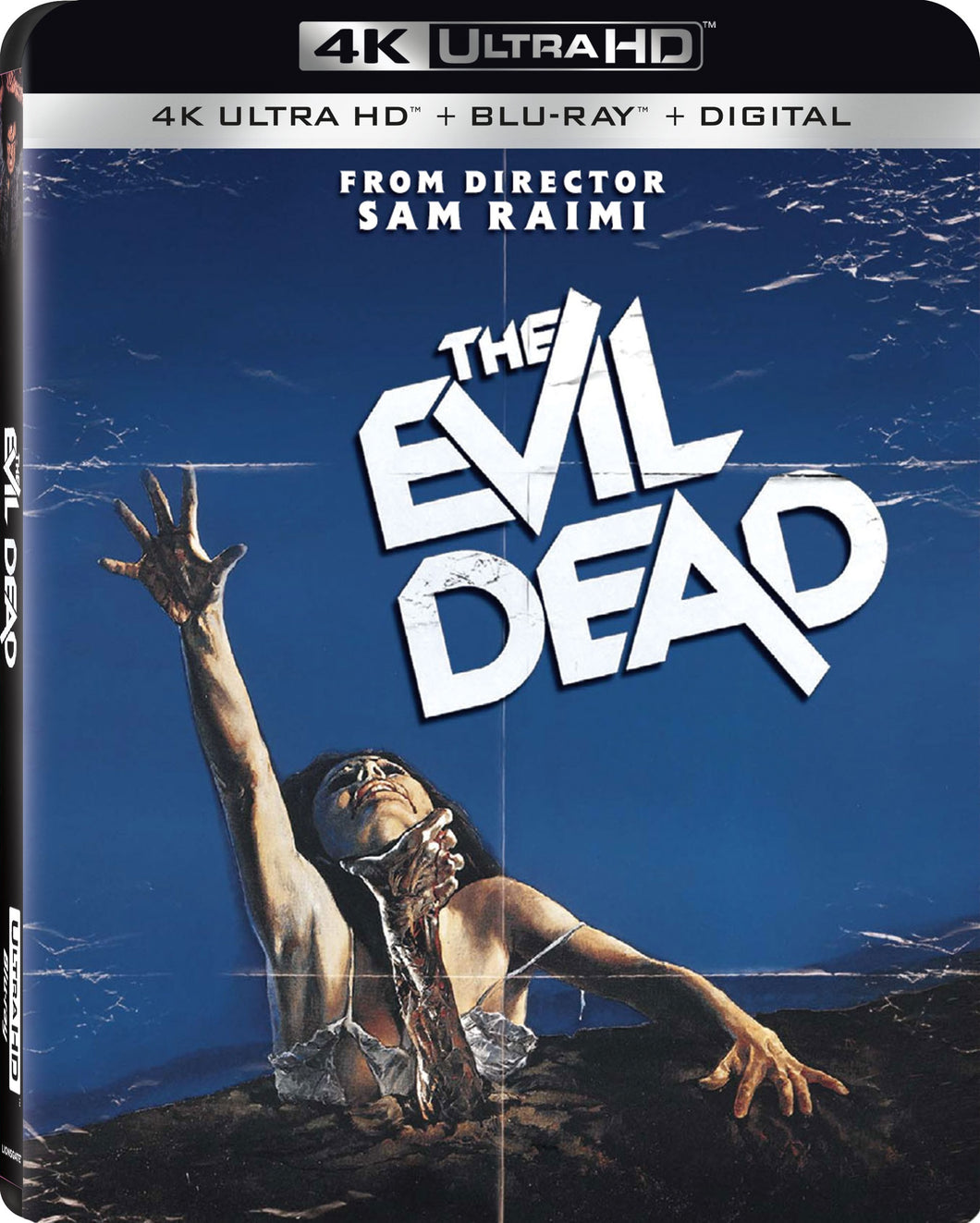 The Evil Dead 4K (1981) de Sam Raimi - front cover