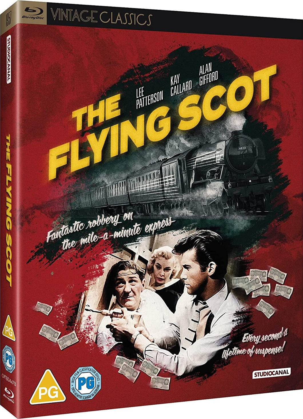 The Flying Scot (1957) de Compton Bennett - front cover