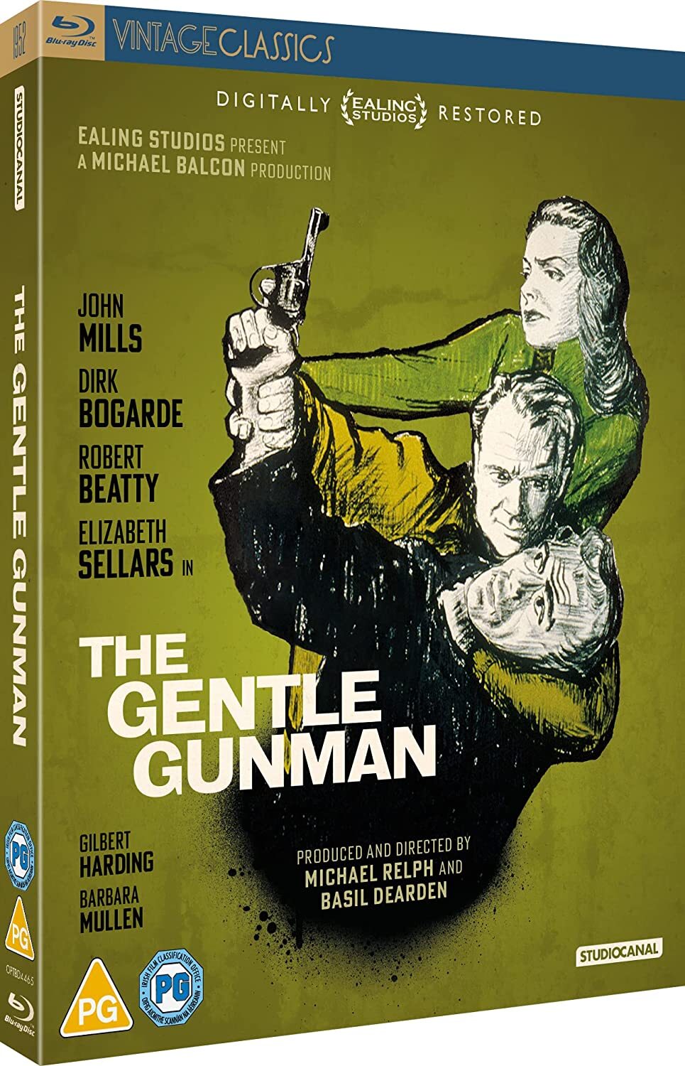 The Gentle Gunman (1952) de Basil Dearden - front cover