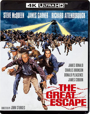 The Great Escape 4K (1963) de John Sturges - front cover