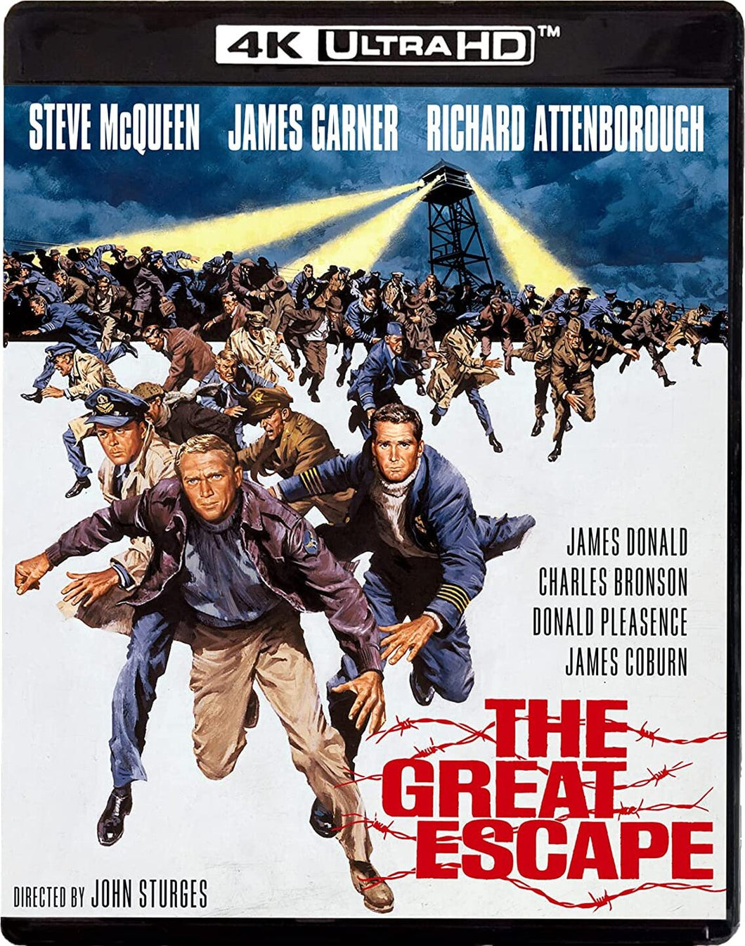 The Great Escape 4K (1963) de John Sturges - front cover