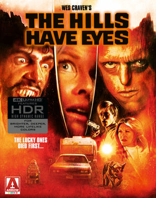The Hills Have Eye 4K (1977) de Wes Craven - front cover