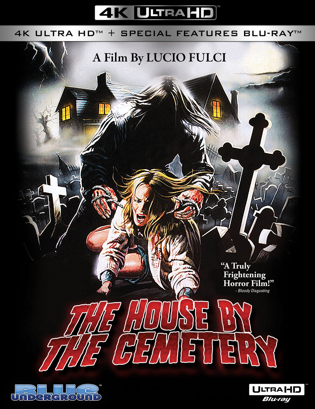 The House by the Cemetery 4K (1981) de Lucio Fulci - front cover
