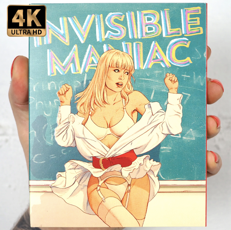 The Invisible Maniac 4K (1996) de Adam Rifkin - front cover