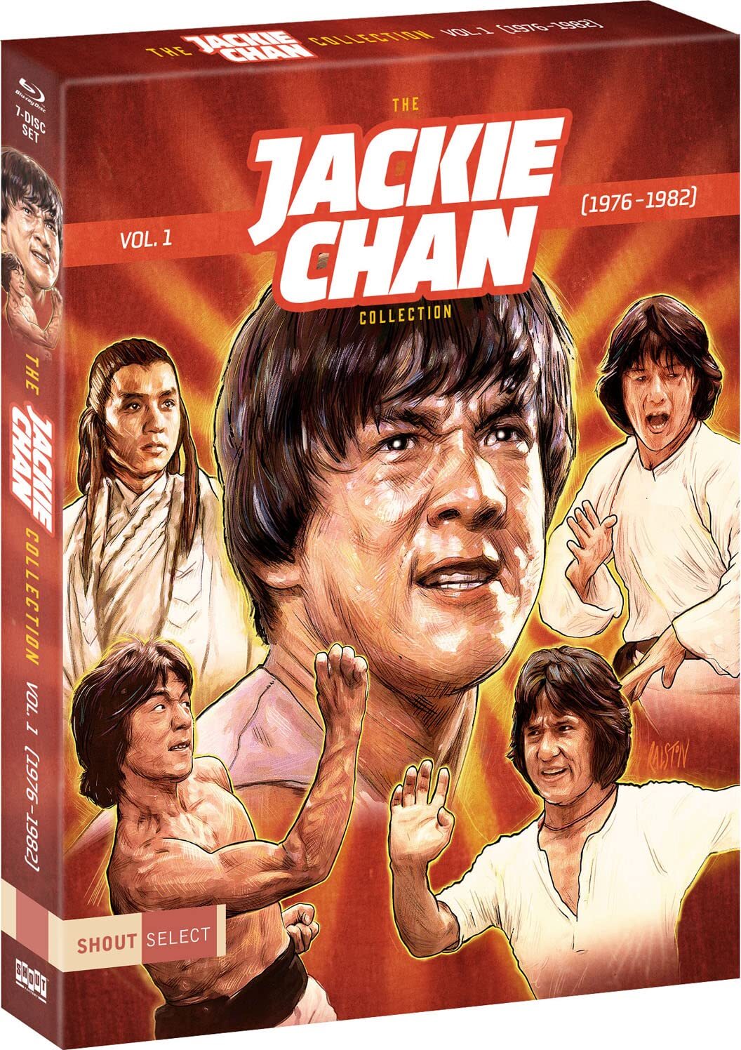 The Jackie Chan Collection: Volume 1 (1976-1982)  - front cover