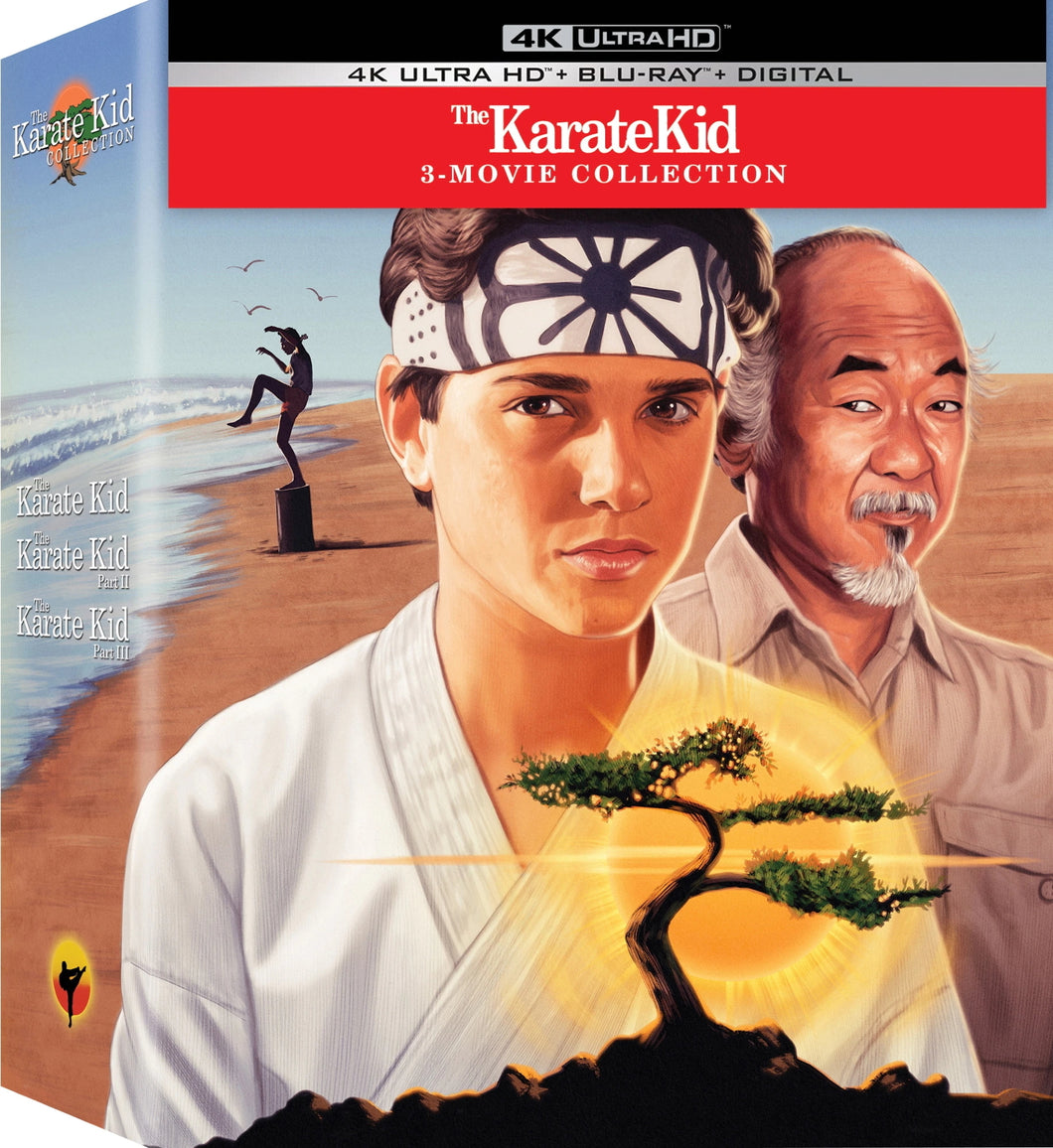 The Karate Kid Collection 4K (1984-1989) de John G. Avildsen - front cover