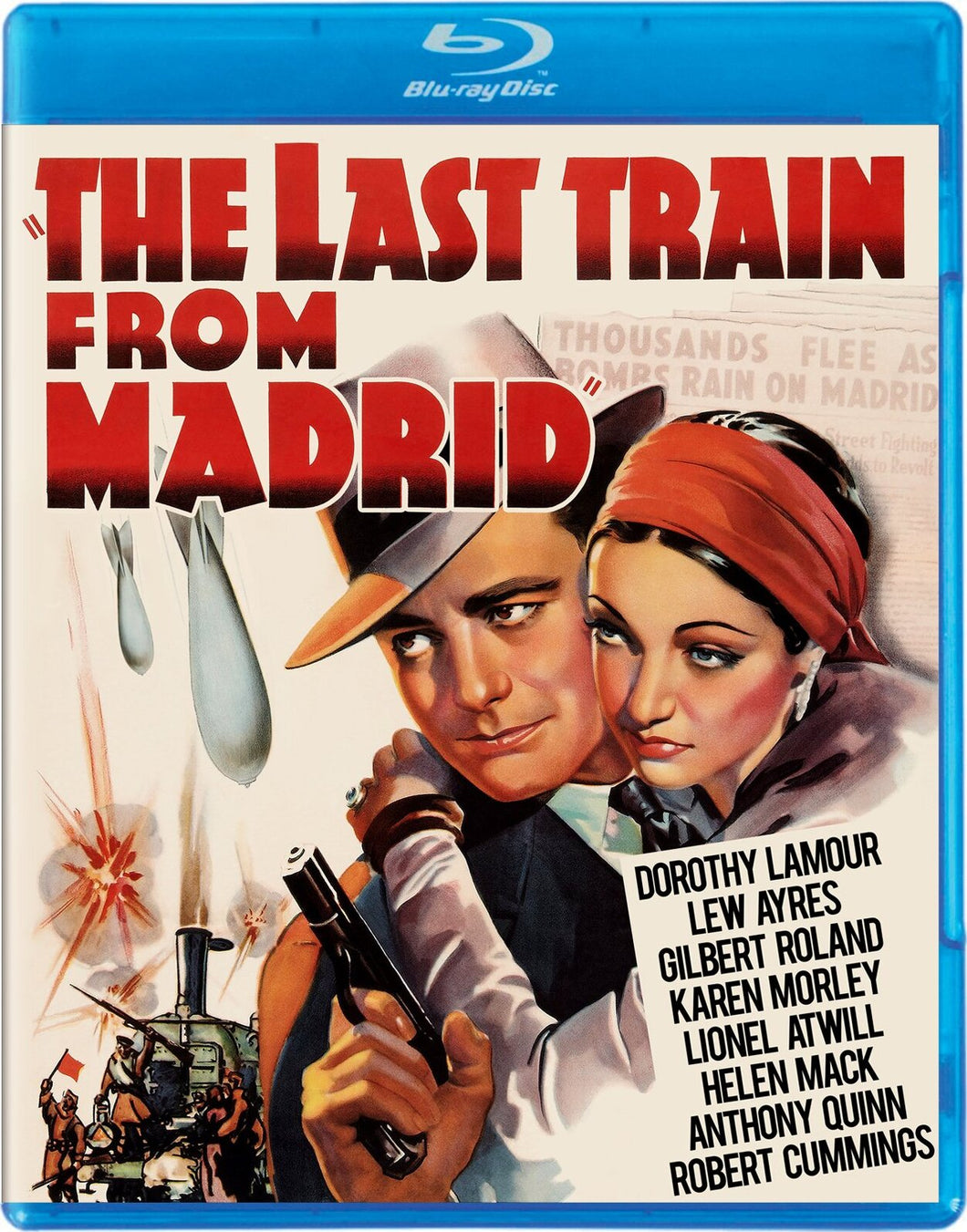 The Last Train from Madrid (1937) de James P. Hogan - front cover