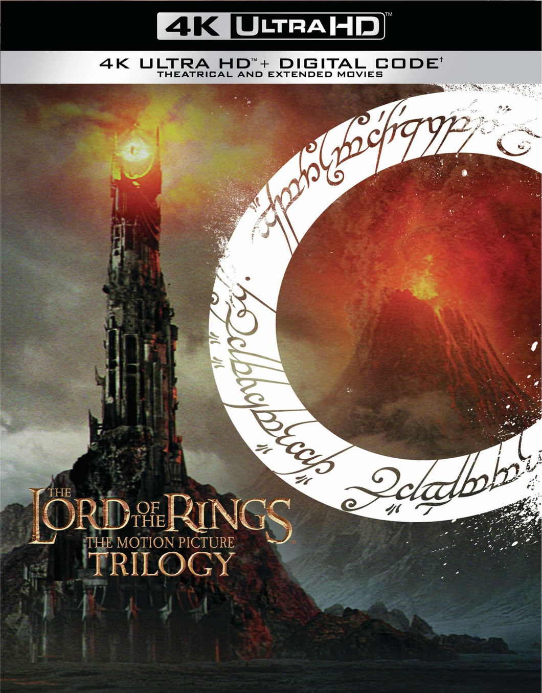 The Lord of the Rings - The Motion Picture Trilogy 4K (1989) de Peter Jackson - front cover