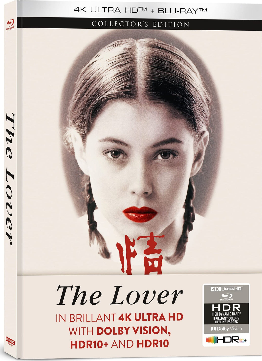 The Lover 4K (1992) de Jean-Jacques Annaud - front cover