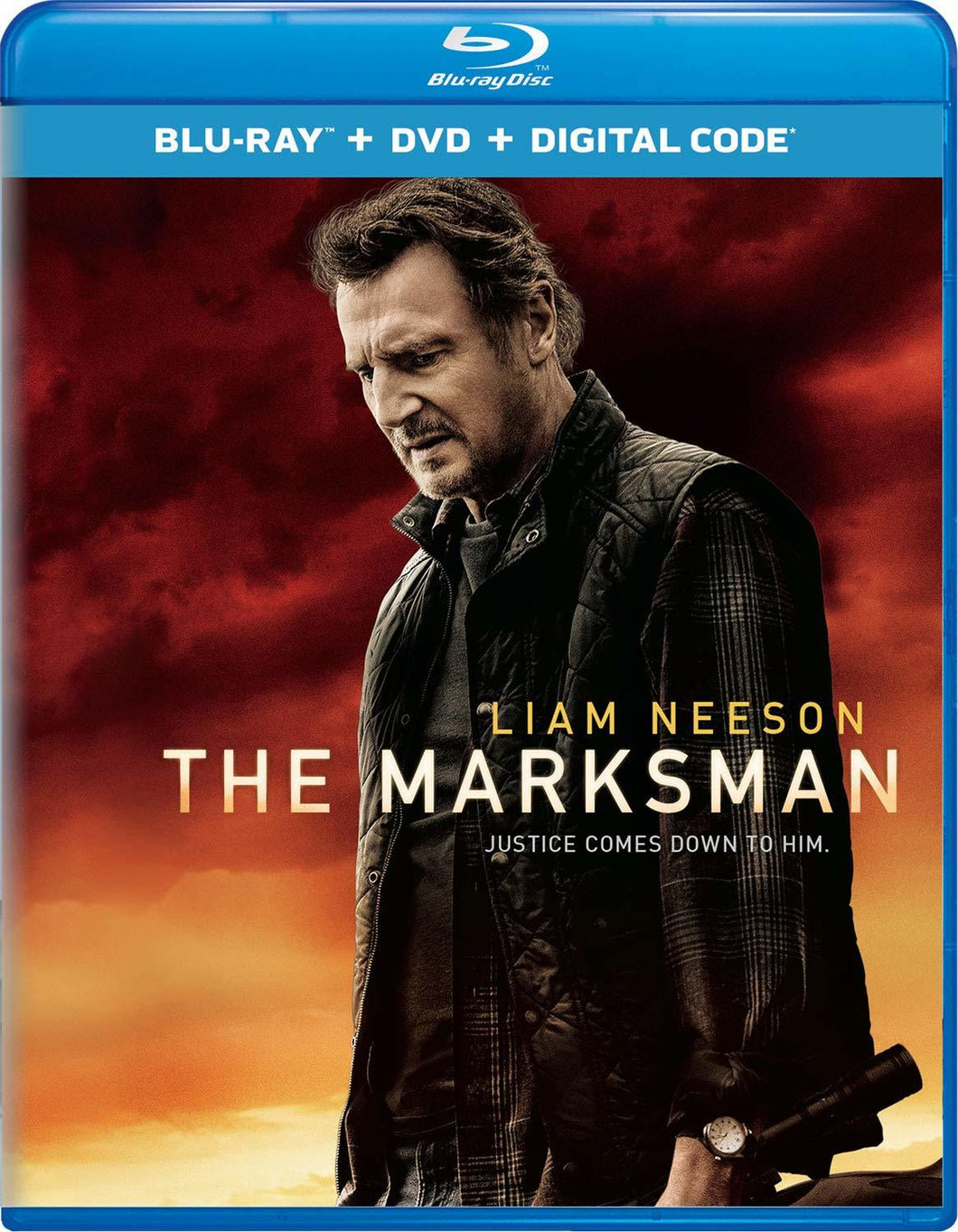 The Marksman (2021) de Robert Lorenz - front cover