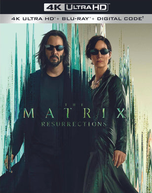 The Matrix Resurrections 4K (2021) de Lana Wachowski - front cover