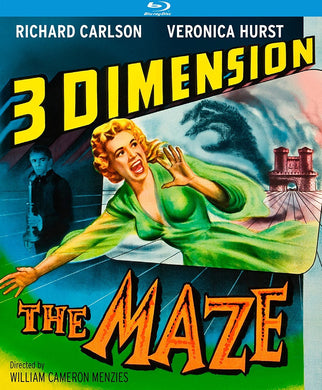 The Mask 3D (1953) de William Cameron Menzies - front cover