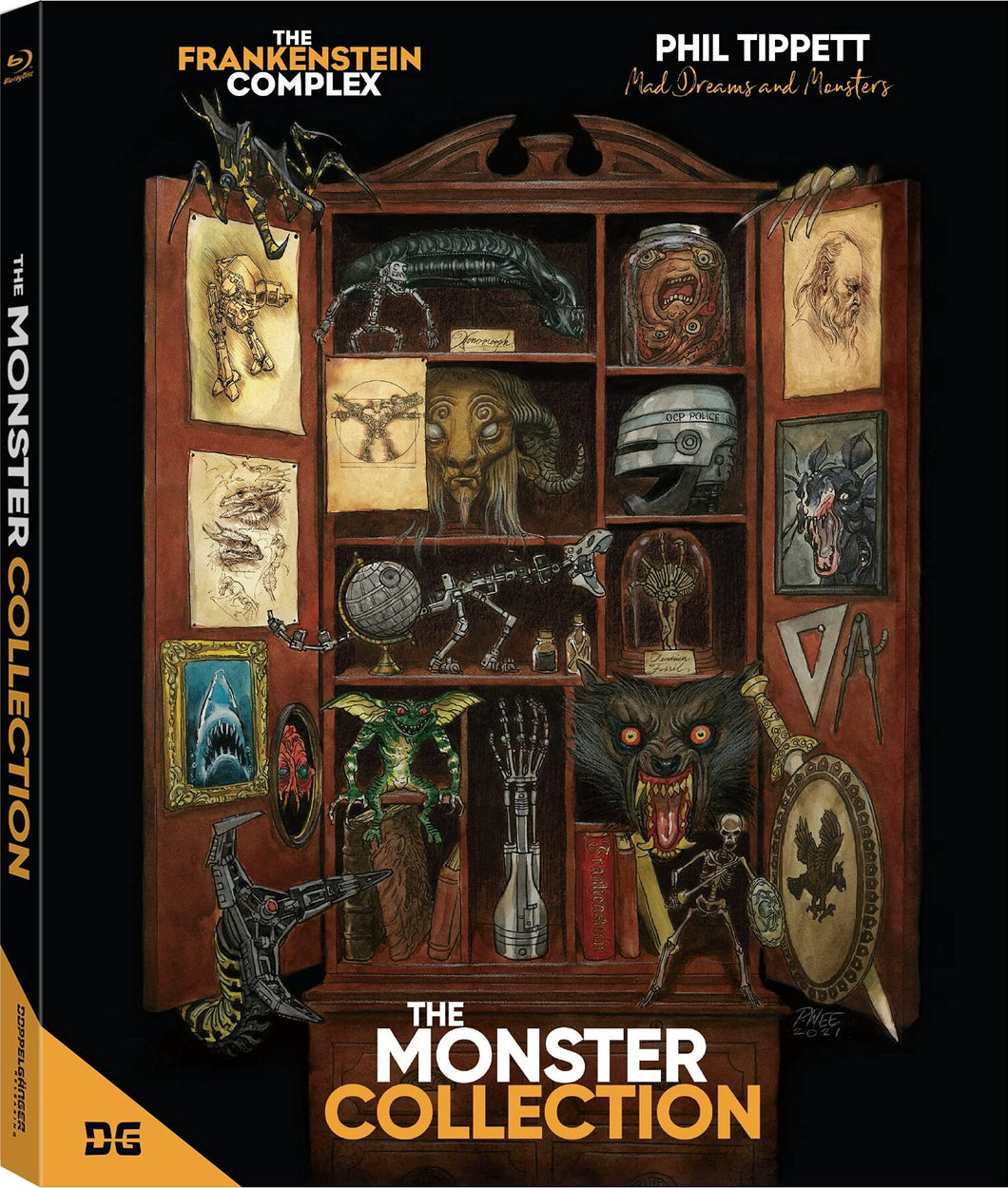 The Monster Collection (2015-2019) de Gilles Penso, Alexandre Poncet - front cover