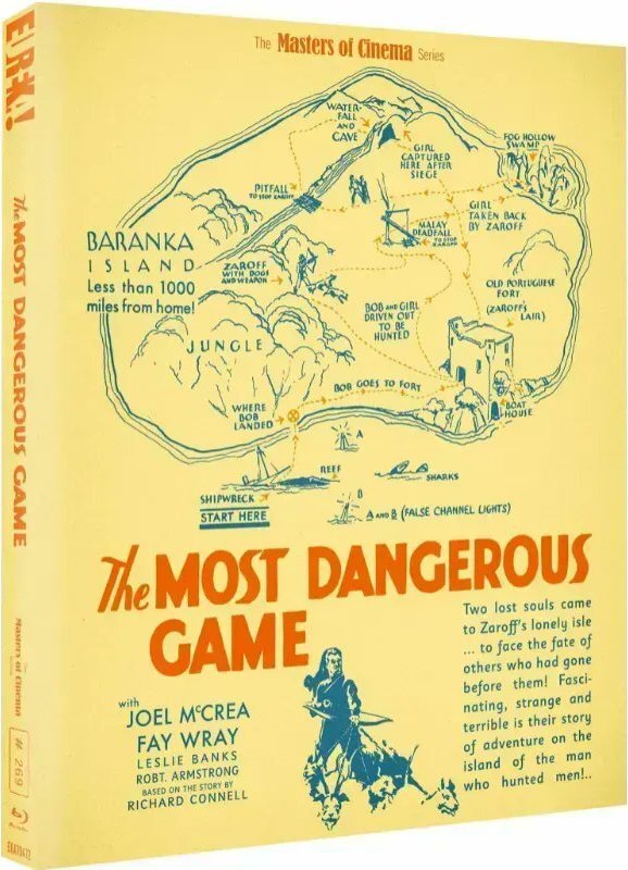 The Most Dangerous Game (1932) - front cover