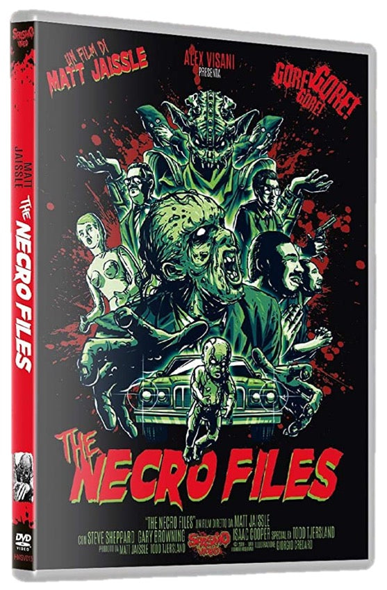 The Necro Files (1997) de Matt Jaissle - front cover